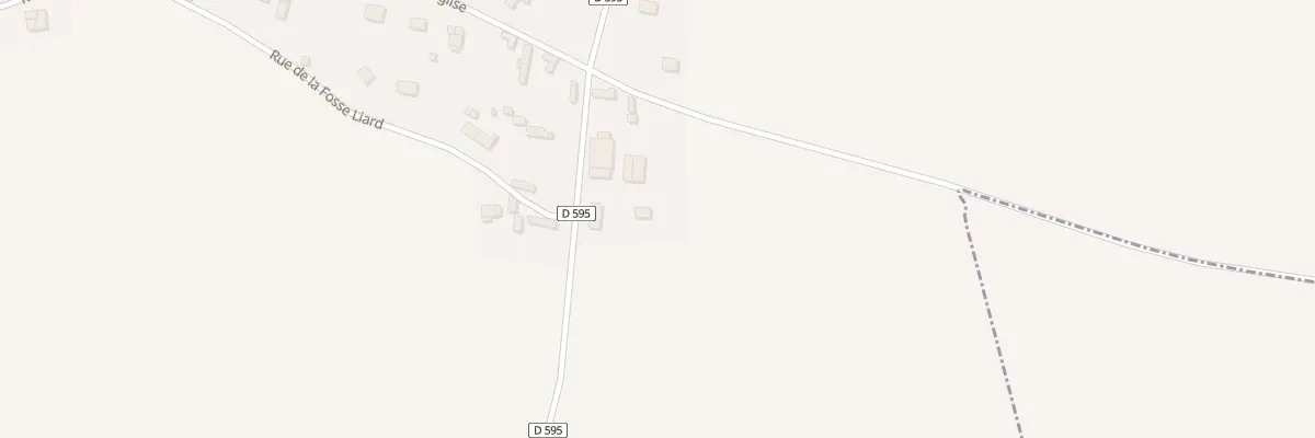 Plan du 2 Rte de Cesseville à Crestot