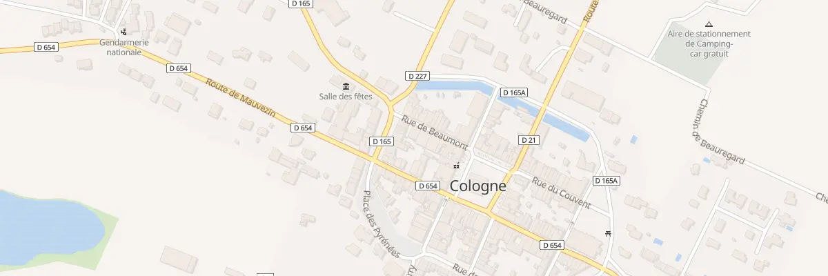 Plan du 5197 Rue de Beaumont à Cologne