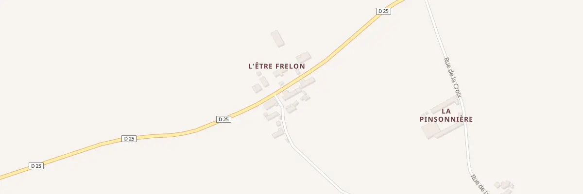 Plan du 4 Le Hetre Frelon à Vaupillon