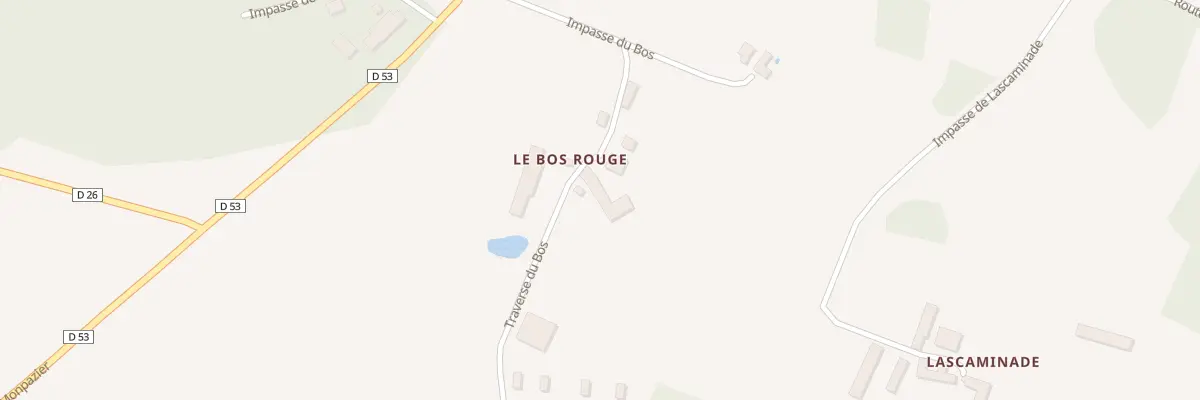 Plan du 709A Le Bos à Pays de Belvès