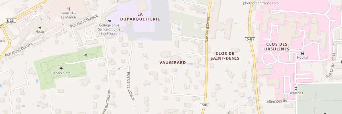 Plan du 40 Rue Saint-denis à Amboise