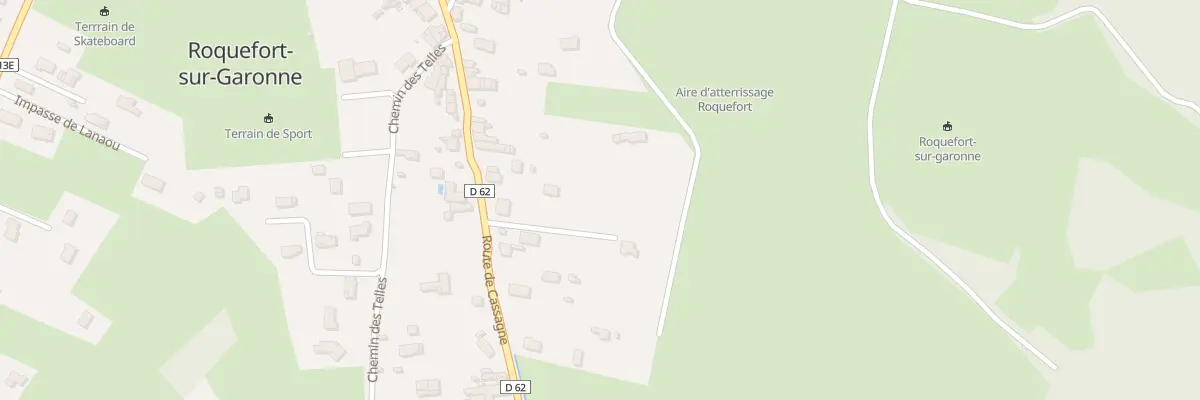 Plan du 19 Rte de Cassagne à Roquefort-sur-Garonne
