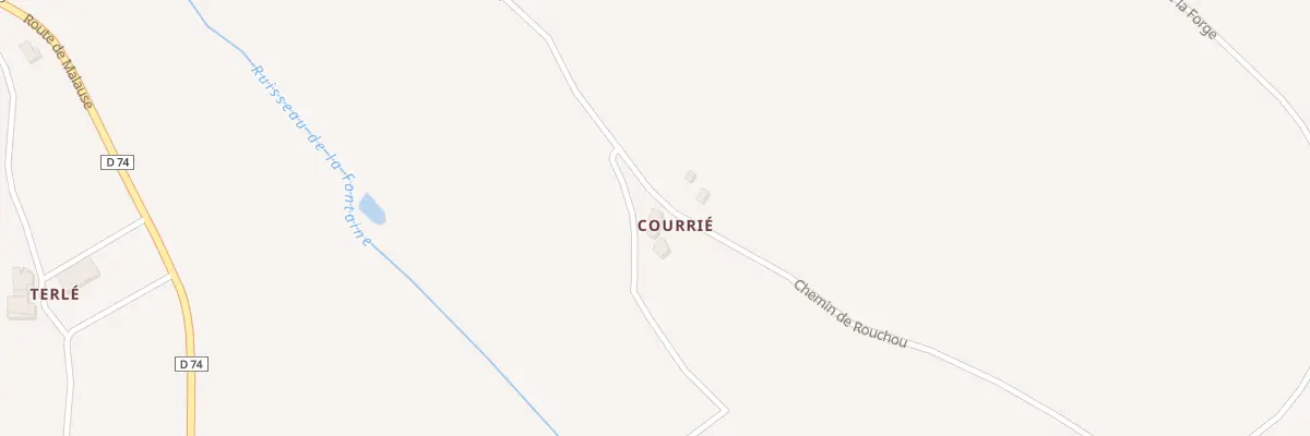 Plan du 5294 Courrie Haut à Saint-Paul-d’Espis