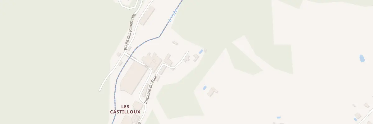 Plan des Castilloux à Nanthiat