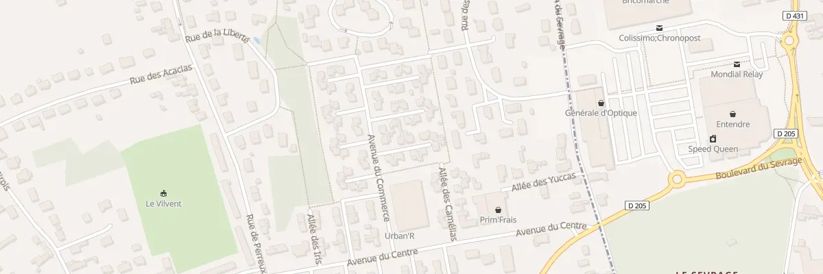 Plan du 3 All des Glycines à Nazelles-Négron