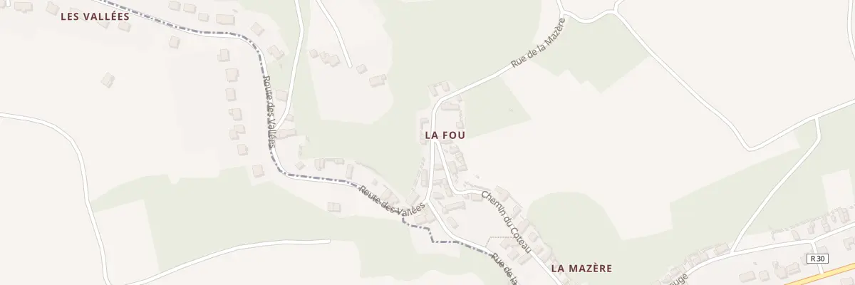 Plan du 9 Rue de la Mazère à Pocé-sur-Cisse