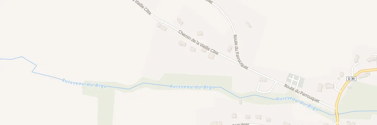 Plan du 5089 La Cote à Cazaux-Savès