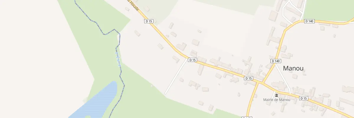 Plan du 9 Rue Louis Houde à Manou