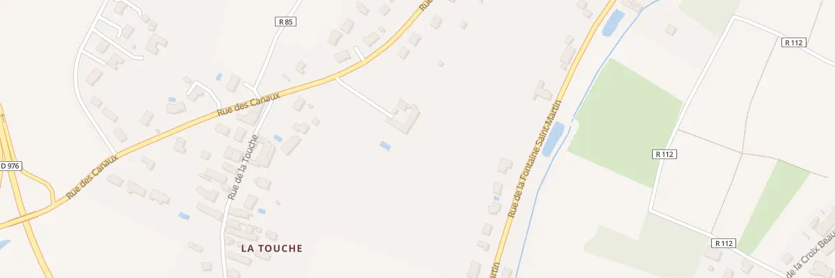 Plan du 44 Rue des Canaux à Bléré