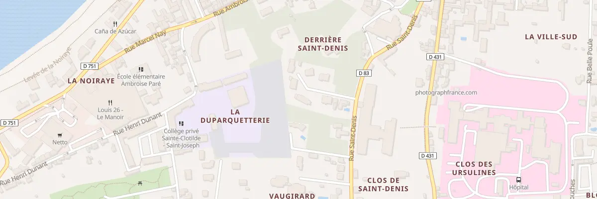 Plan du 265 Rue Saint-denis à Amboise