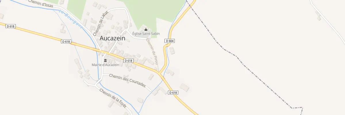 Plan du 60 Village à Aucazein
