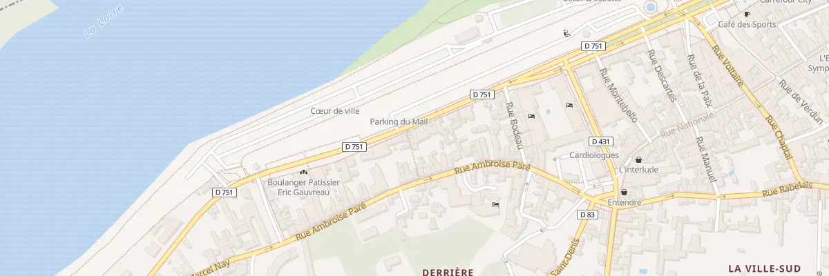 Plan du 30 Quai du Général de Gaulle à Amboise