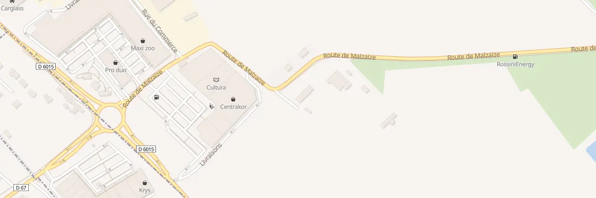 Plan du 1247 Rte de Malzaize à Pissy-Pôville