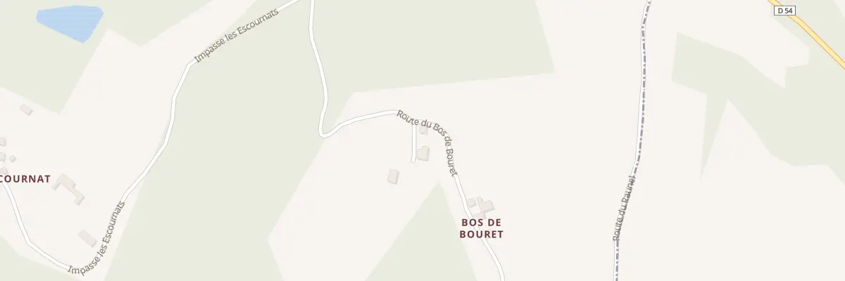 Plan du 18 Bos de Bouret à Saint-Pardoux-et-Vielvic