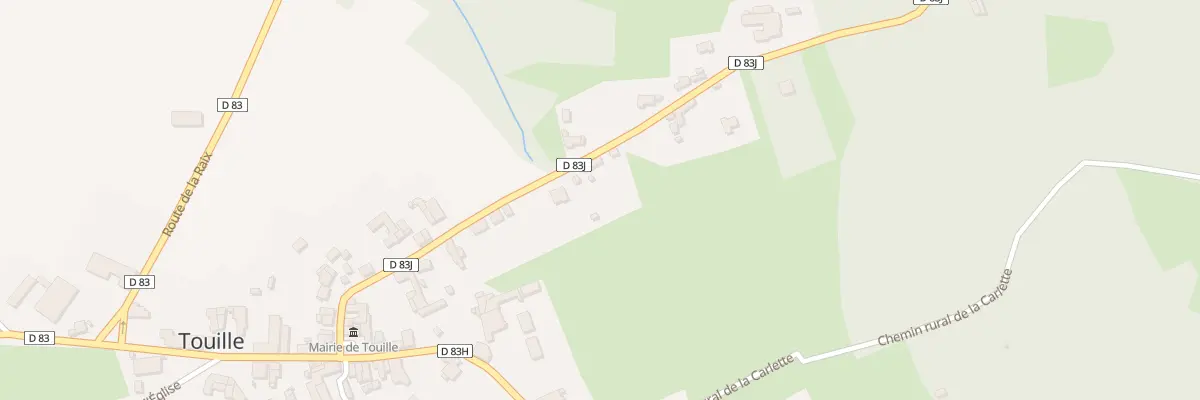 Plan du 110 Las Gredes à Touille