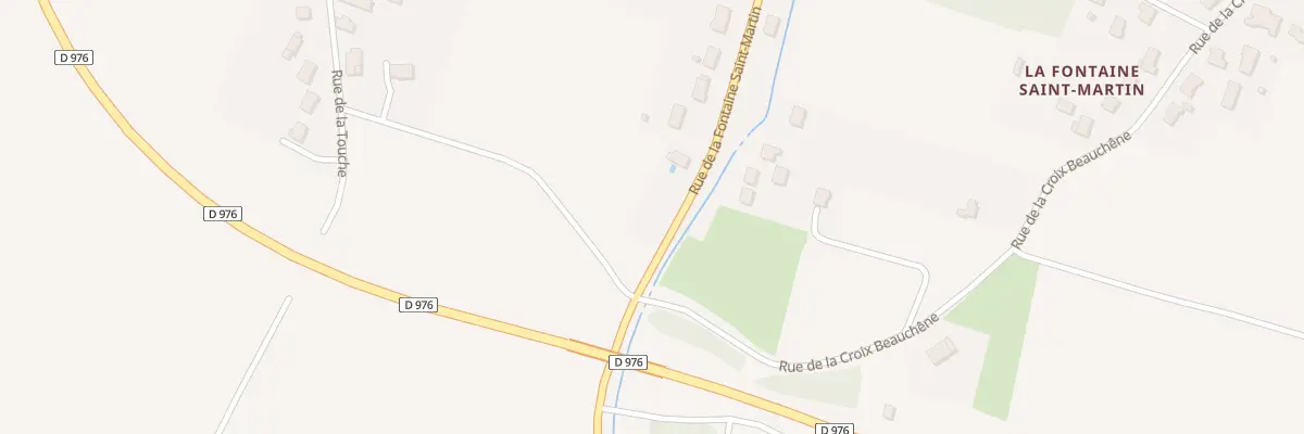 Plan du 57 Rue de la Fontaine St Martin à Bléré