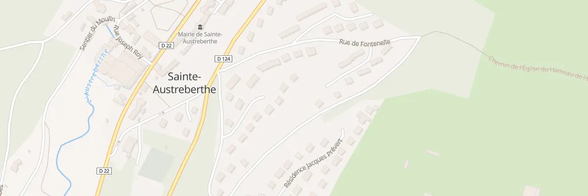 Plan du 11 Rue Guy de Maupassant à Sainte-Austreberthe