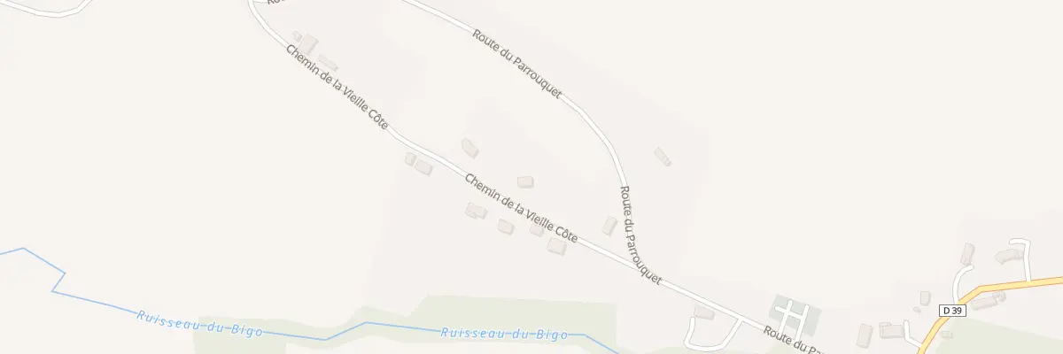 Plan du 5111 La Cote à Cazaux-Savès