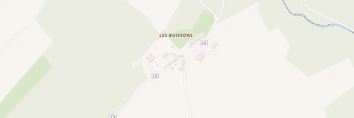 Plan du 5125 Les Buissons à Ingrandes