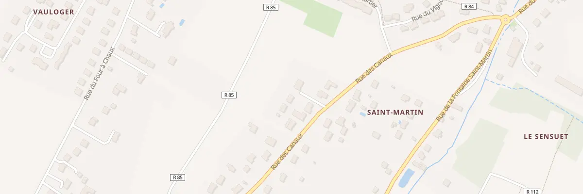 Plan du 21 Rue des Canaux à Bléré