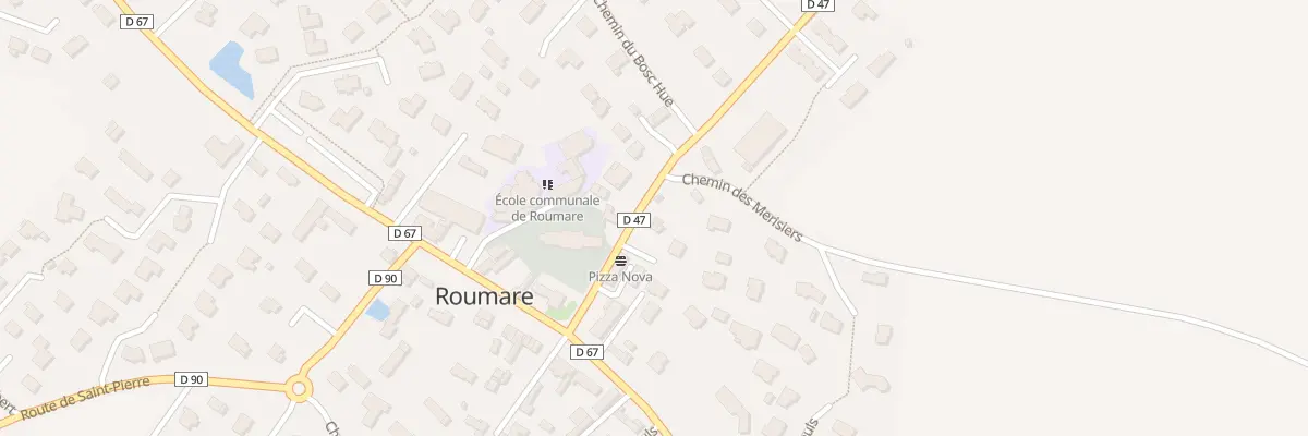 Plan du 90 Rue de l’Eglise à Roumare