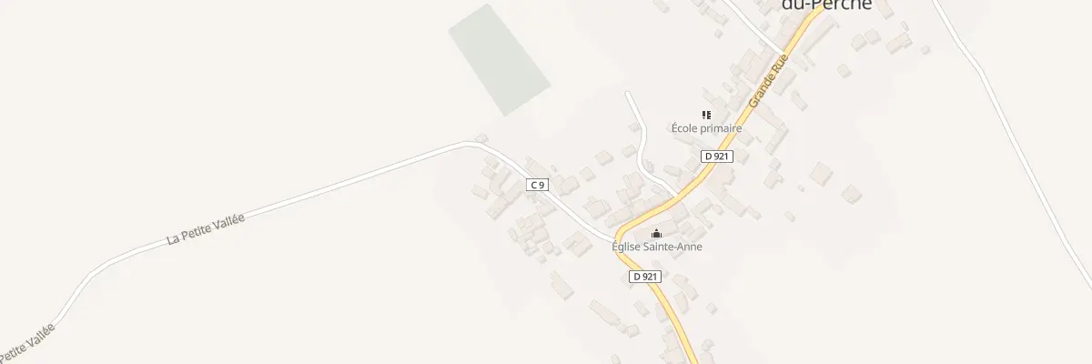 Plan du 5 Rte de Saint Avit au Gault-du-Perche