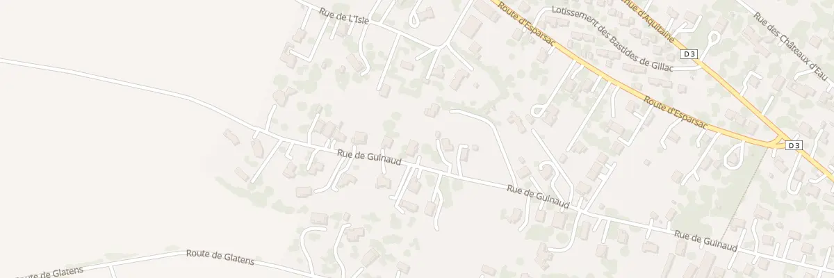 Plan du 618 Rue de Guinaud à Beaumont-de-Lomagne