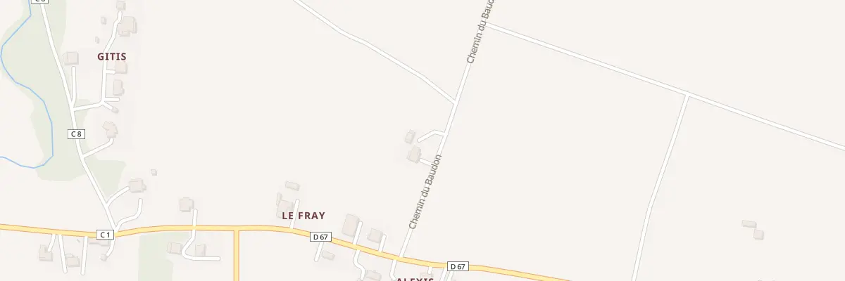 Plan du 5085 Le Fray à Merles