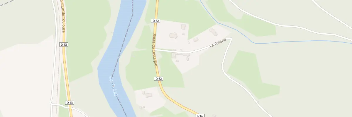Plan du 301 La Tuilerie à Roquefort-sur-Garonne