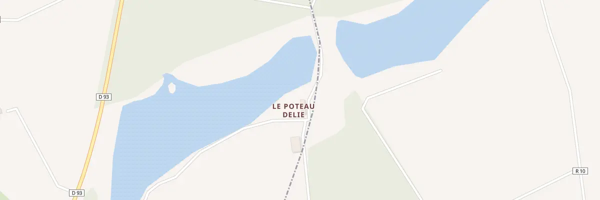 Plan du 100 Le Poteau Delie à Saint-Senoch