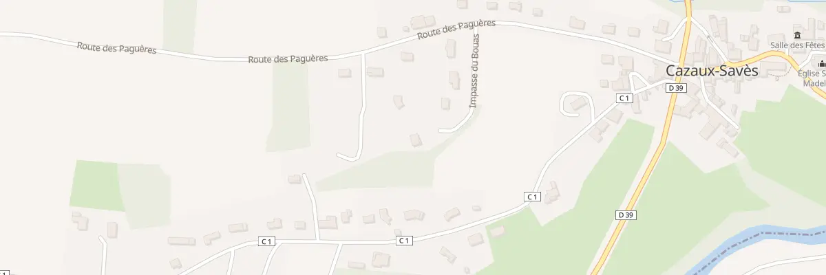 Plan du 5107 Le Bouas à Cazaux-Savès