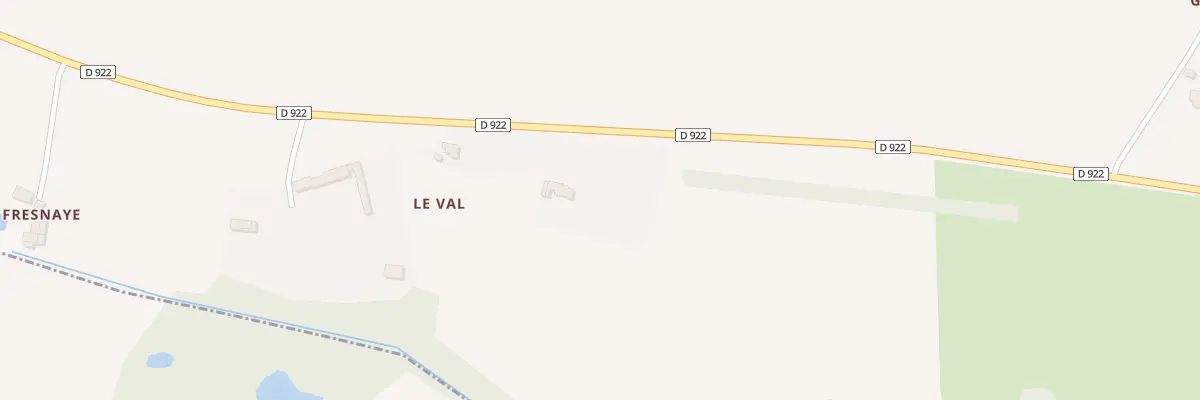 Plan du 1 Le Val à Saintigny