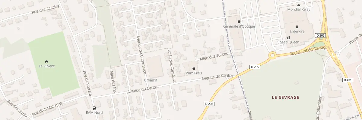 Plan du 6 All des Camélias à Nazelles-Négron