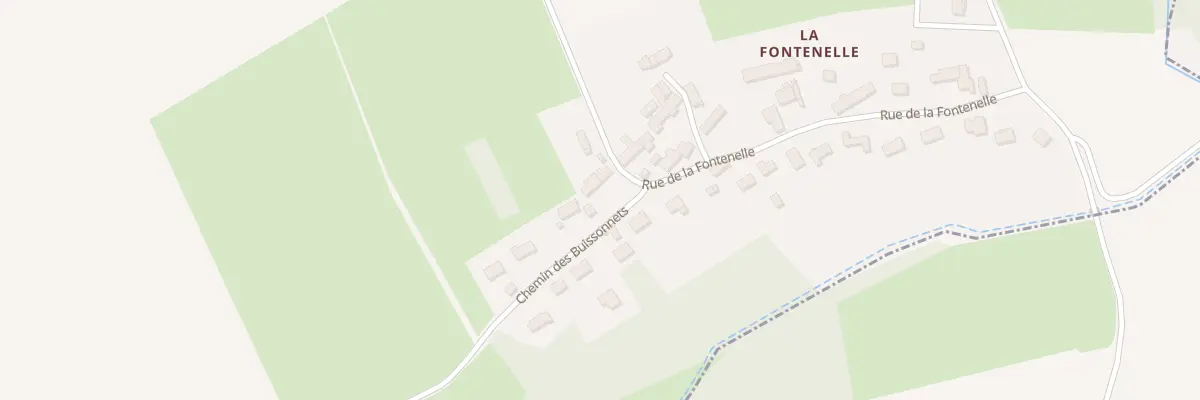 Plan du 2 Che des Buissonnets à Montreuil-en-Touraine