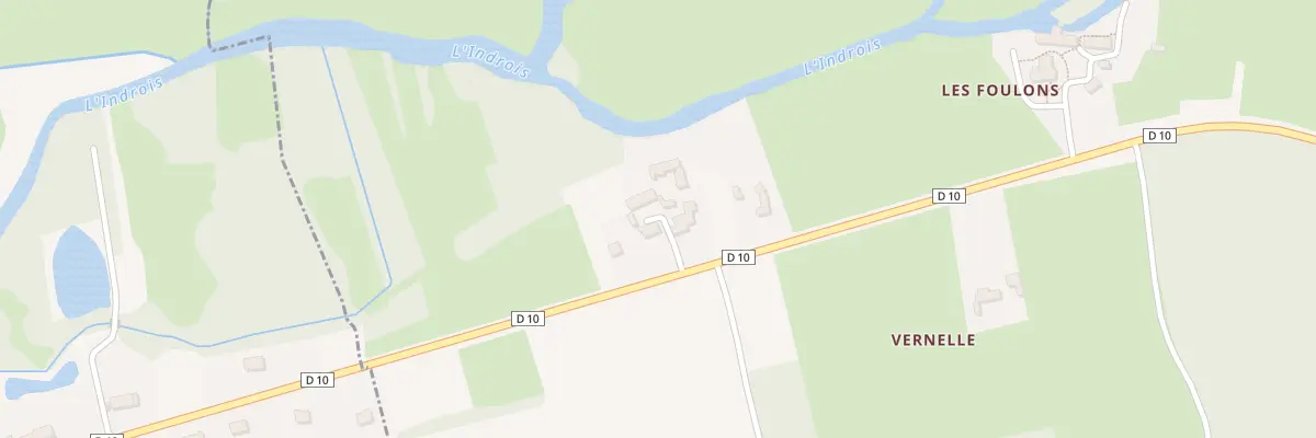 Plan du 231 Vernelle à Chédigny
