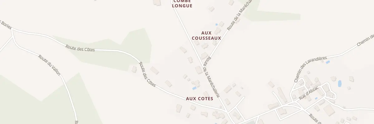 Plan du 9003 Combe Longue à Limeyrat