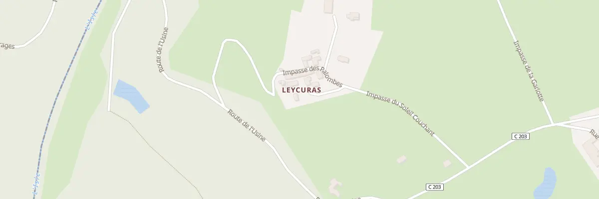 Plan de Leycuras à Nanthiat