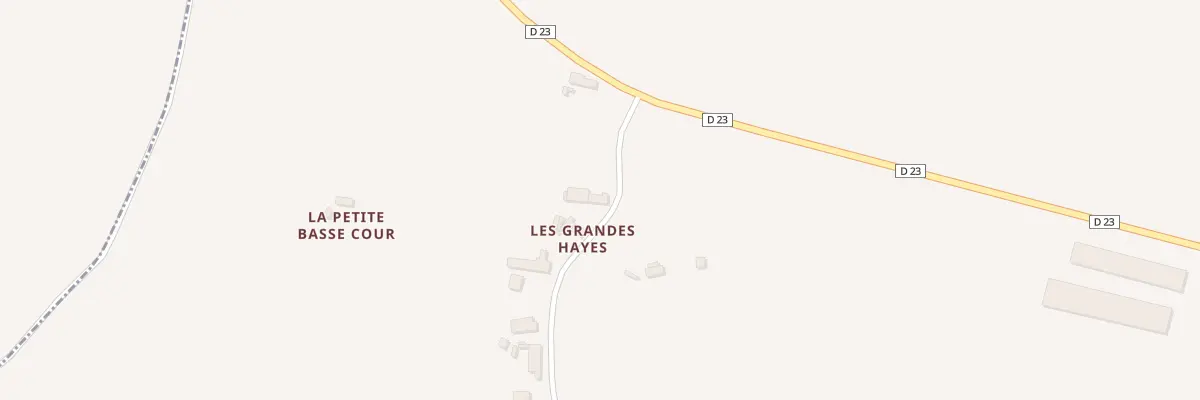 Plan du 8 Les Grandes Hayes à La Fontenelle
