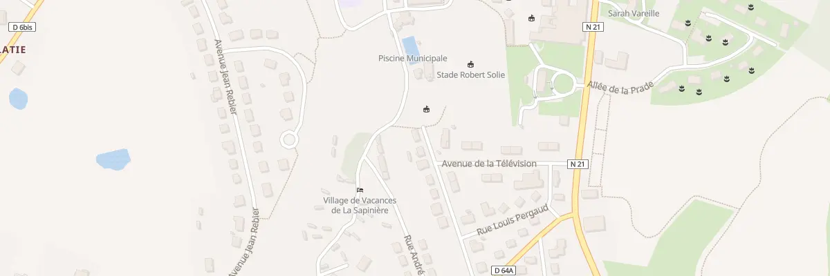 Plan du 2 Rue du 8 Mai 1945 à Châlus