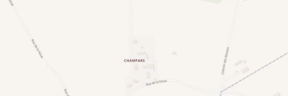 Plan du 110 Che de la Futaye à Ambloy