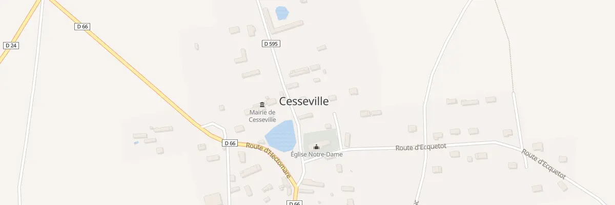 Plan du 3 Rue de l’Eglise à Cesseville