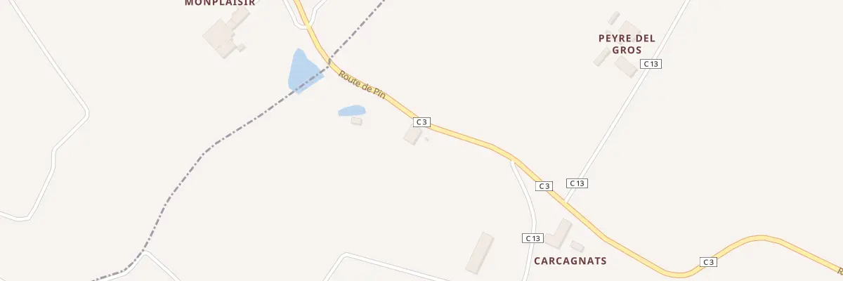Plan du 2069 Rte du Pin à Caumont