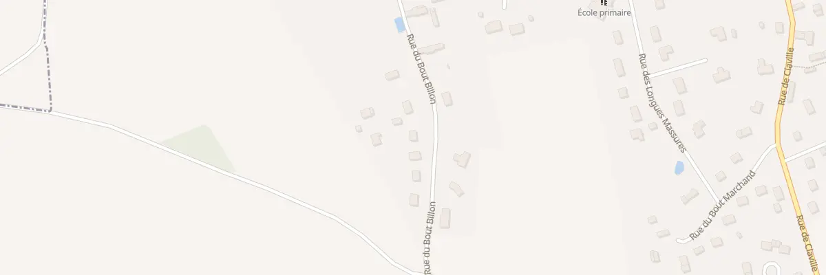 Plan du 43 Le Village à Tournedos-Bois-Hubert