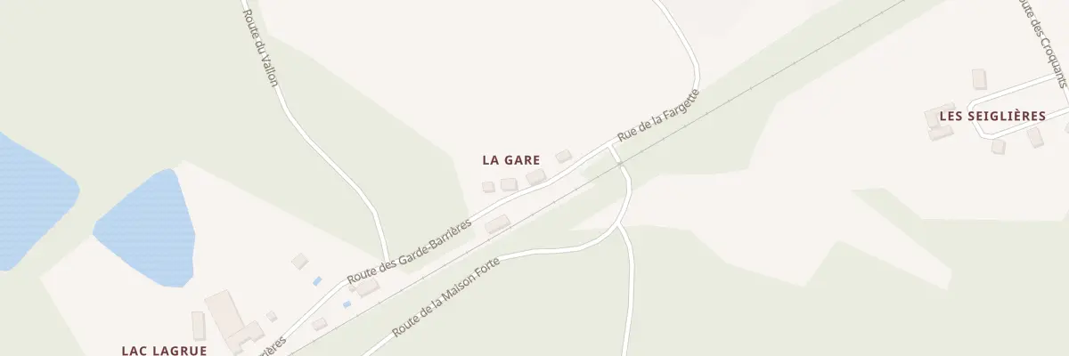 Plan du 72 La Gare à Limeyrat