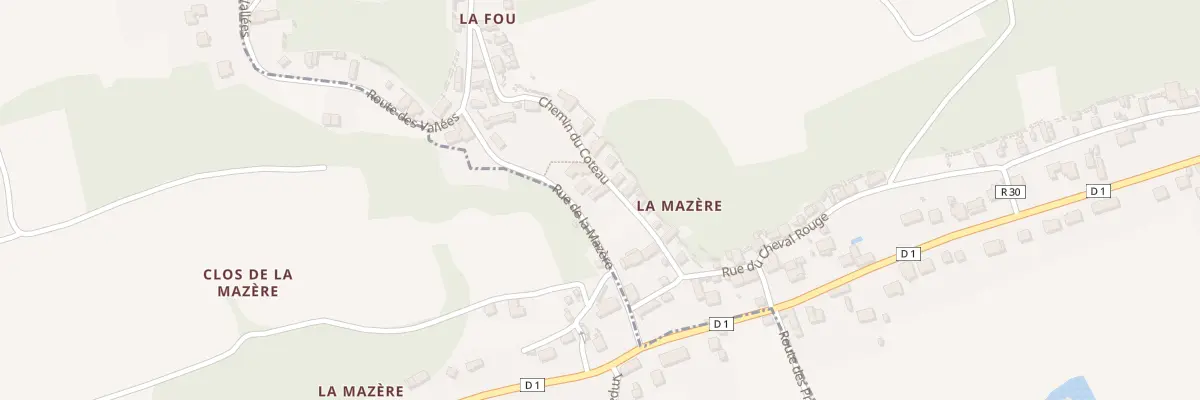Plan du 4 Rue de la Mazère à Pocé-sur-Cisse