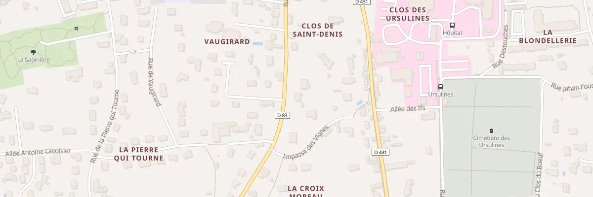 Plan du 31 Rue Saint-denis à Amboise
