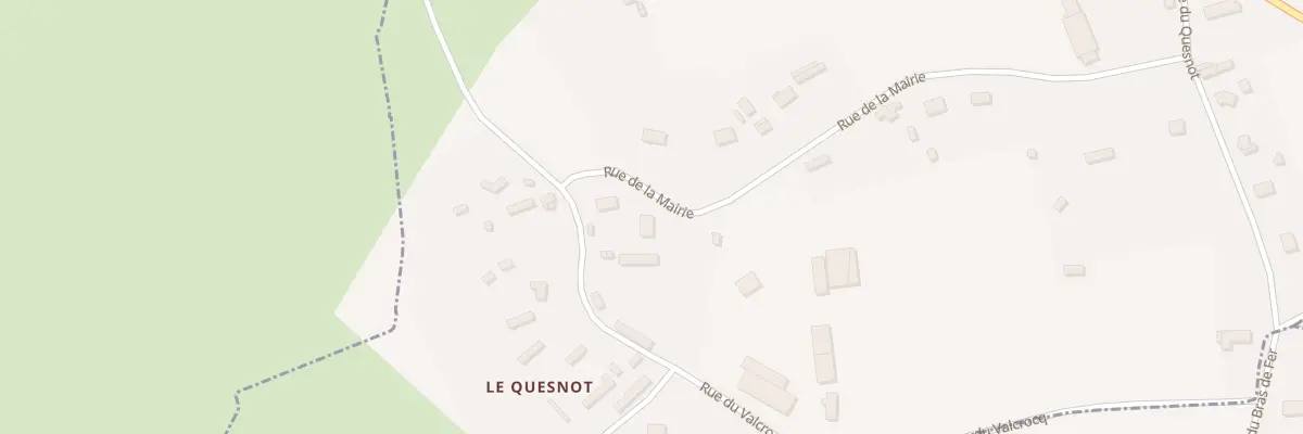 Plan du 4 Rue de la Mairie au Bec-Thomas