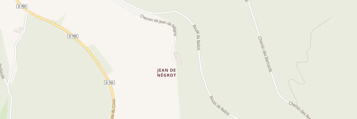 Plan du 41 Jean de Negrot à Campagne