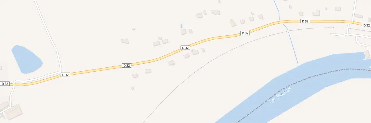 Plan du 26 Rte de la Ribière du Bouchet à Saint-Brice-sur-Vienne