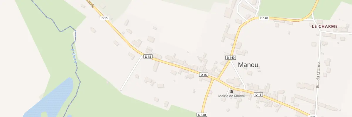 Plan du 20 Rue Louis Houde à Manou